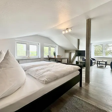 Apartman Appartementhaus Gutenberg - Fuer Paare, Freundinnen & Freunde, Alleinreisende - Parkplatz & Wlan - 2 Min Zum See, 6 Min Zum *