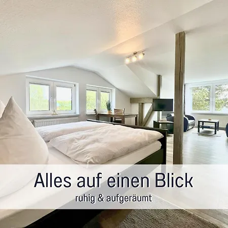 شقة Appartementhaus Gutenberg - Fuer Paare, Freundinnen & Freunde, Alleinreisende - Parkplatz & Wlan - 2 Min Zum See, 6 Min Zum بينز