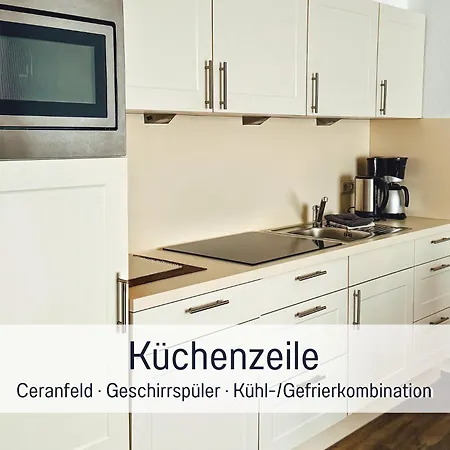Апартаменты Appartementhaus Gutenberg In - Ruhig & Zentral - Parkplatz Am Haus - & Fusslaeufig Остзебад Бинц