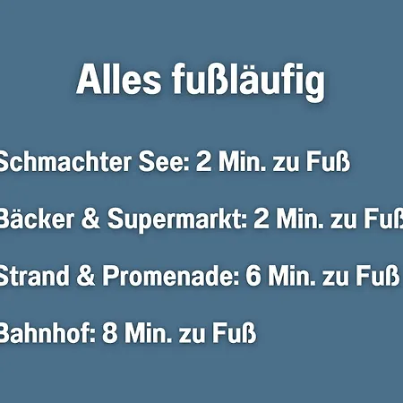 Appartementhaus Gutenberg - Fuer Paare, Freundinnen & Freunde, Alleinreisende - Parkplatz & Wlan - 2 Min Zum See, 6 Min Zum * Binz