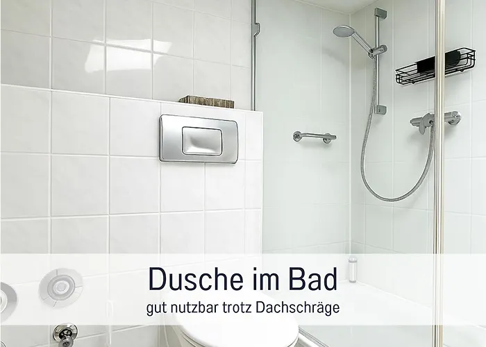 Appartementhaus Gutenberg -- Für Paare, Freundinnen&freunde Sowie Alleinreisende -- Parkplatz&wlan -- 6 Min Zum Strand, 2 Min Zum Apartamento