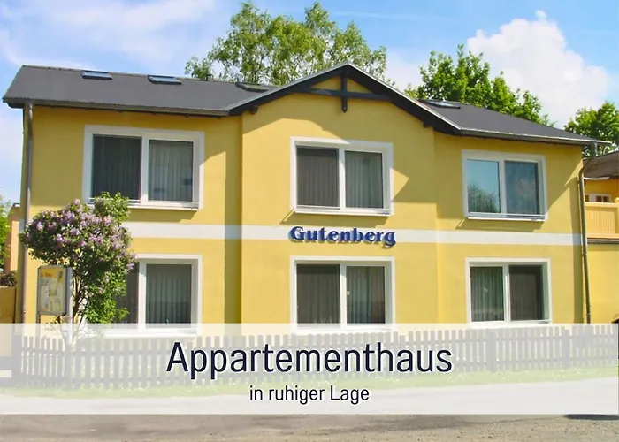 Appartementhaus Gutenberg - Ruhig & Zentral In Binz - Parkplatz Kostenlos - Wlan - 6 Min Zum Strand - 2 Min Zum See Lejlighed Binz