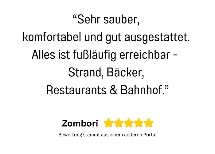 Appartementhaus Gutenberg -- Für Paare, Freundinnen&freunde Sowie Alleinreisende -- Parkplatz&wlan -- 6 Min Zum Strand, 2 Min Zum