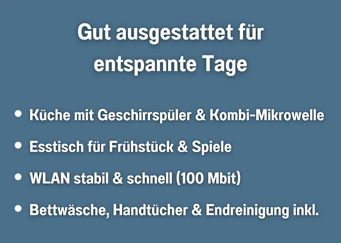 Appartementhaus Gutenberg -- Für Paare, Freundinnen&freunde Sowie Alleinreisende -- Parkplatz&wlan -- 6 Min Zum Strand, 2 Min Zum Apartamento *