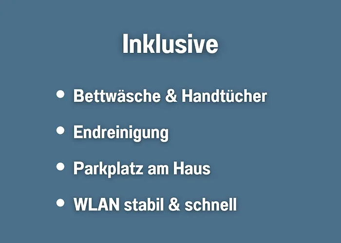 Appartementhaus Gutenberg -- Für Paare, Freundinnen&freunde Sowie Alleinreisende -- Parkplatz&wlan -- 6 Min Zum Strand, 2 Min Zum Apartamento *